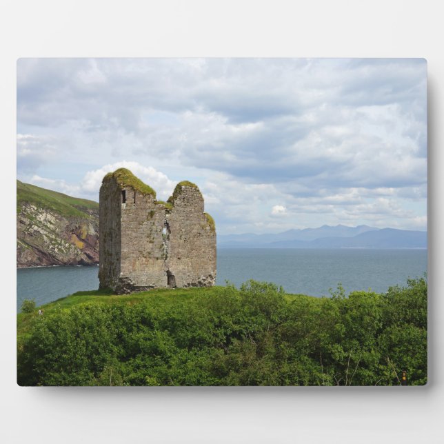 Plaque Photo Ruines irlandaises (Devant)