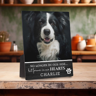 Plaque Photo Rustic Pet Forever in Our Hearts   Photo Keepsake