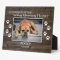 Rustic Wood Grain Famille Animaux de compagnie Pho