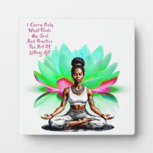 Plaque Photo Sa sagesse Soul Nourriture