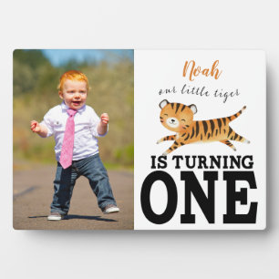 Plaque Photo Safari de la Jungle mignonne Wild One Bébés premie