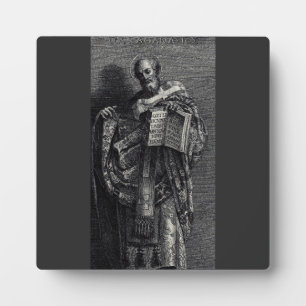 Plaque Photo Saint Athanase d'Alexandrie Art Graphique