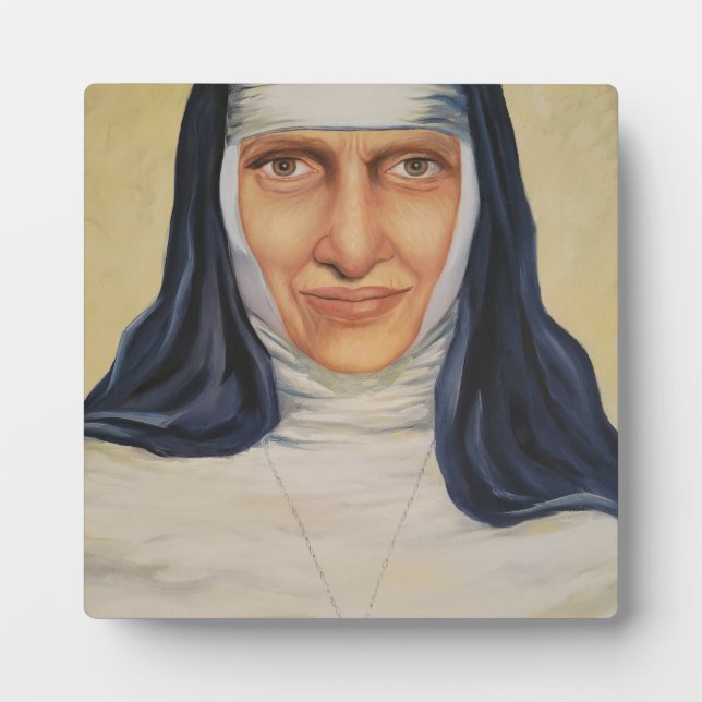 Plaque Photo Saint Dulce des pauvres (Devant)