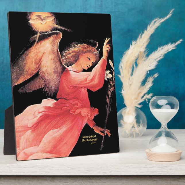 Plaque Photo Saint Gabriel l'Archange (Côté)