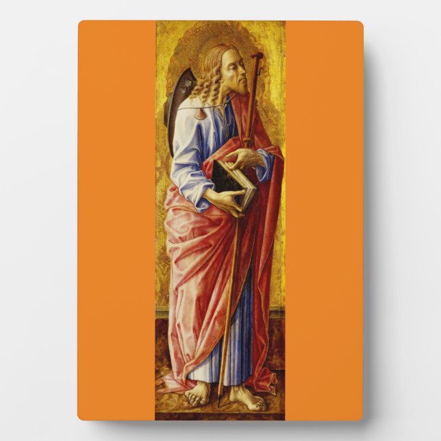 Plaque Photo Saint Jacques le Majeur par Carlo Crivelli (Devant)