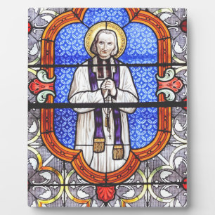 Plaque Photo Saint Jean Vianney Guide de l'Âme Premium Impressi