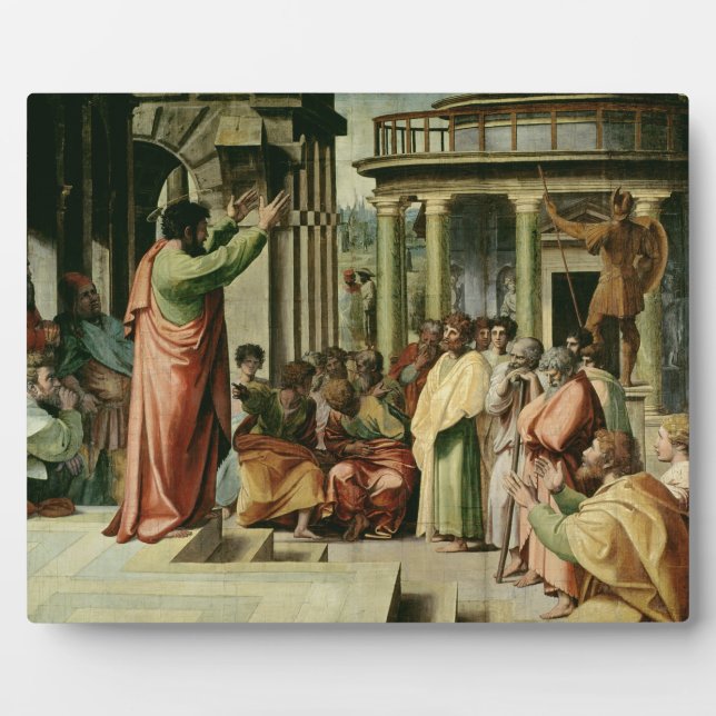 Plaque Photo Saint-Paul Preaching at Athens (Devant)