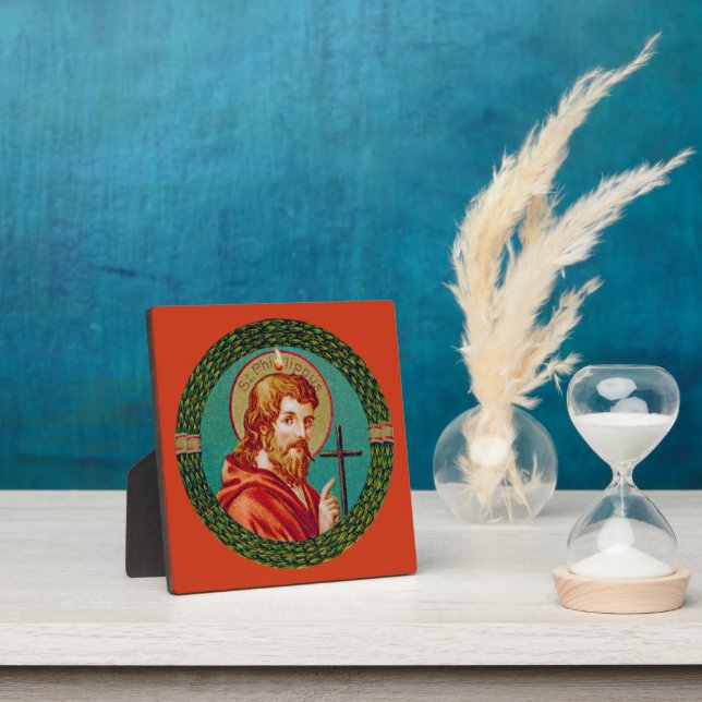 Plaque Photo Saint Philippe l'Apôtre (JMAS 10) (Insitu)