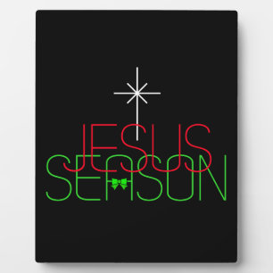 Plaque Photo Saison de Jésus