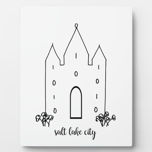 Plaque Photo salke city utatemple (Devant)