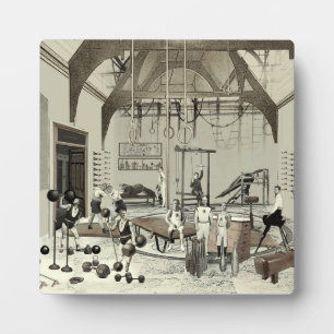 Plaque Photo Salle De Sport Victorienne