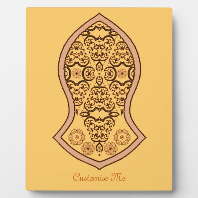 Plaque Photo Sandal of the Prophet (orange) (Devant)