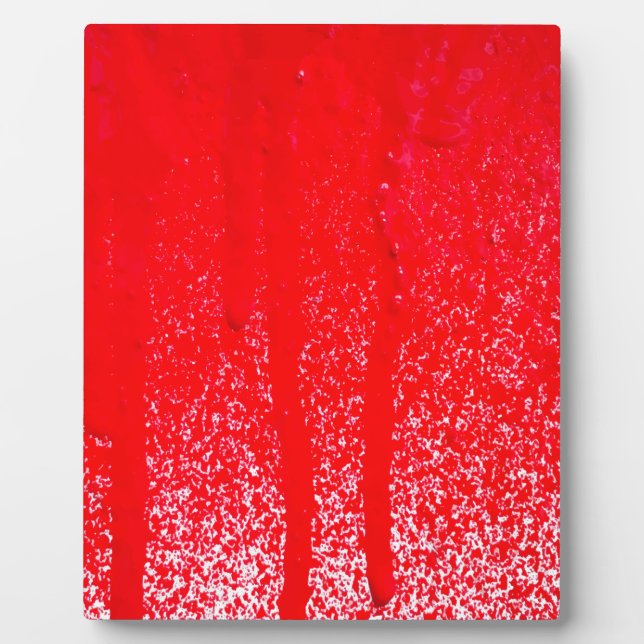 Plaque Photo sang coulant (Devant)