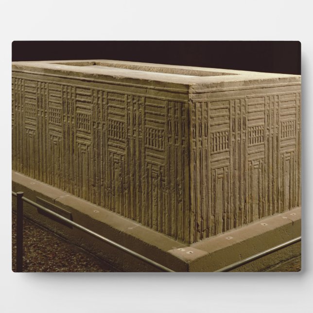 Plaque Photo Sarcophage d'Abu Roach (calcaire) (voir aussi 3 (Devant)
