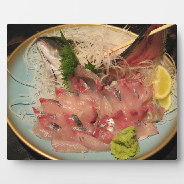 Plaque Photo Sashimi 刺 身 (Devant)
