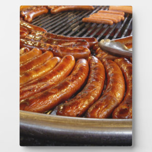 Plaque Photo Saucisses