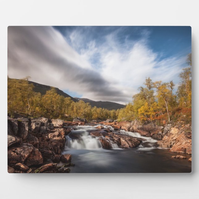 Plaque Photo Scandinavie Paysage photo (Devant)