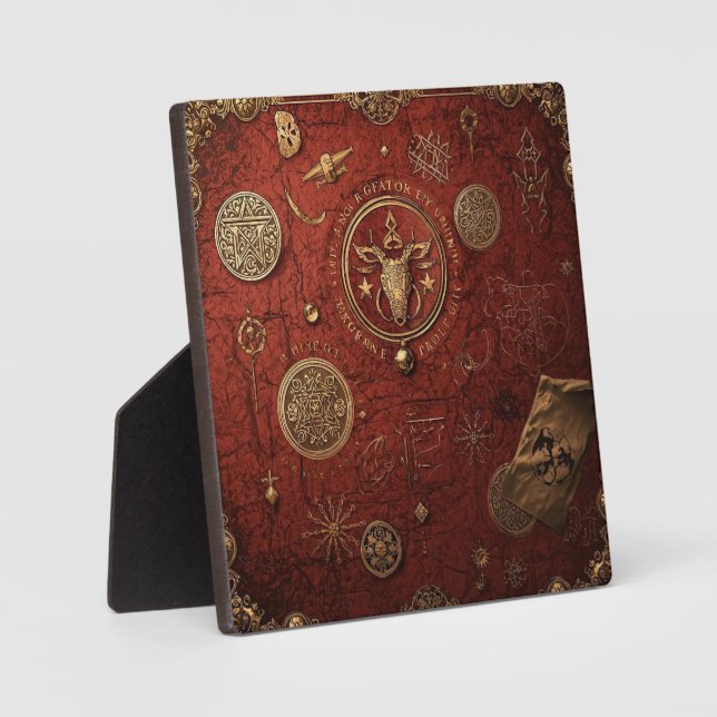 Plaque Photo Sceau de l'Ordre Caché (Recto)