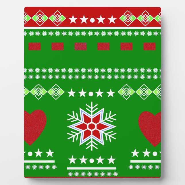 Plaque Photo Scène d'hiver scandinave (Devant)