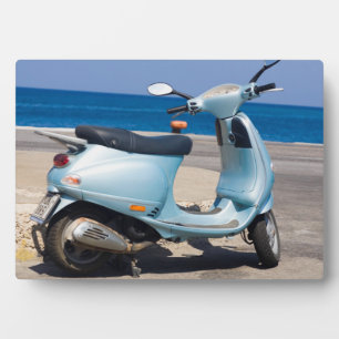 Plaque Photo Scooter Sur La Plage   Ephèse, Turquie