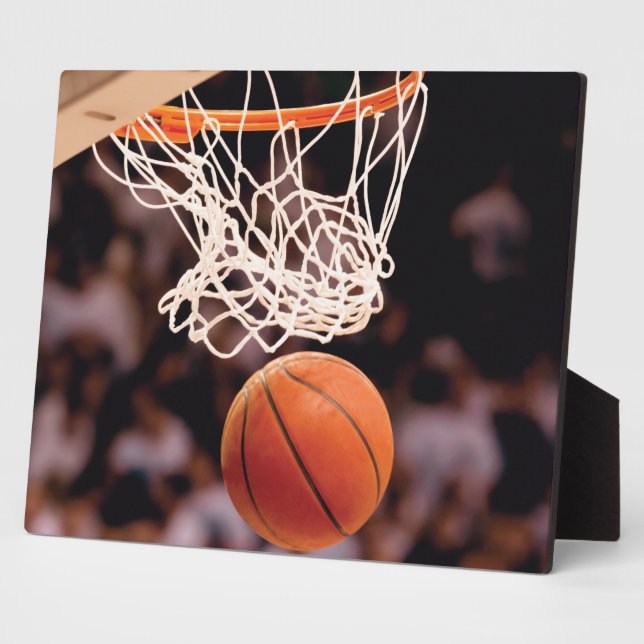 Plaque Photo Scoring de basket-ball (Côté)