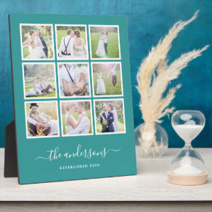 Plaque Photo Script de collage photo avec couleur de fond modif