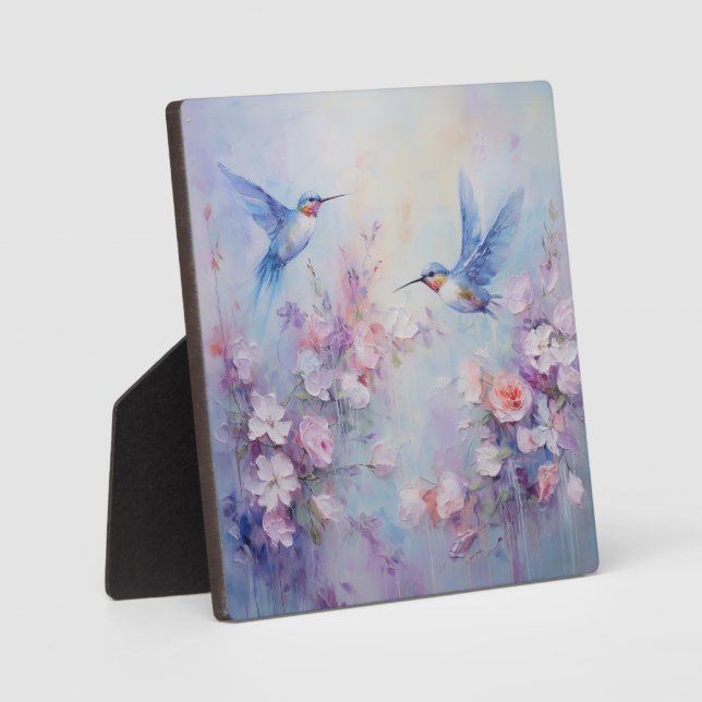 Plaque Photo Série de conception de colibris 9 (Recto)