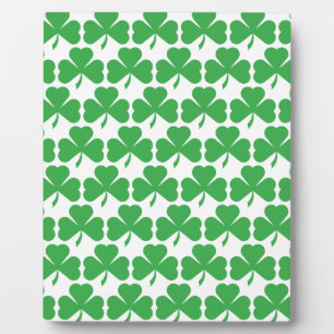PLAQUE PHOTO SHAMROCKS !