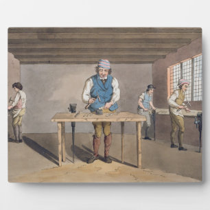 Plaque Photo Sheffield Cutler, du blog "Costume du Yorkshire"