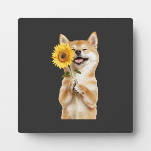 Plaque Photo Shiba Inu
