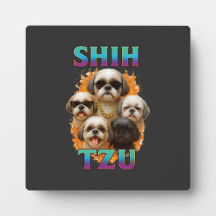 Plaque Photo Shih Tzu 
