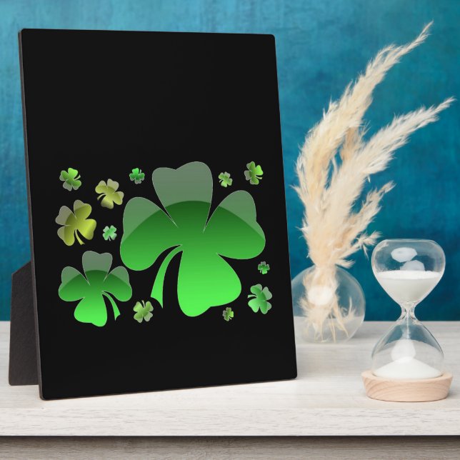 Plaque Photo Shiney Shamrocks (Côté)