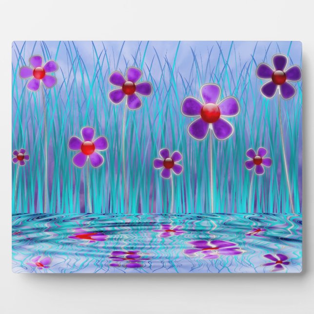 Plaque photo Shy Daisies (Devant)