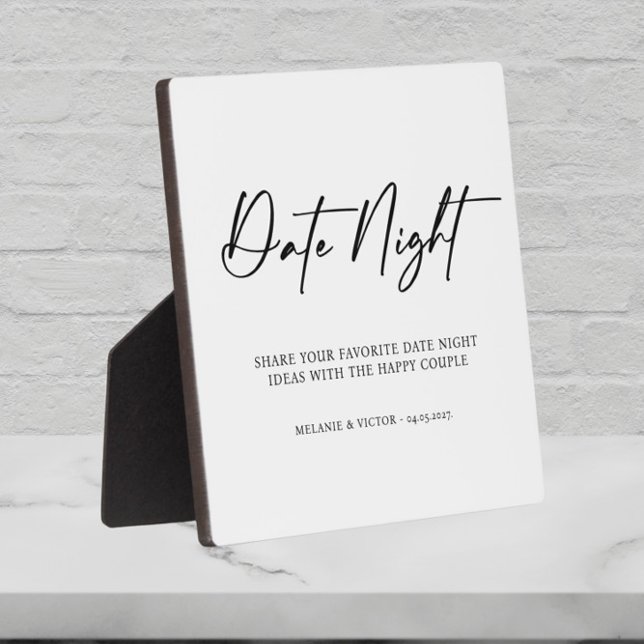 Plaque Photo Signe Mariage de nuit (Créateur téléchargé)