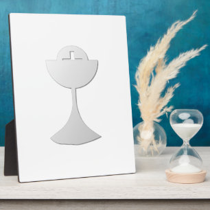 Plaque Photo Silver Chalice et hôte