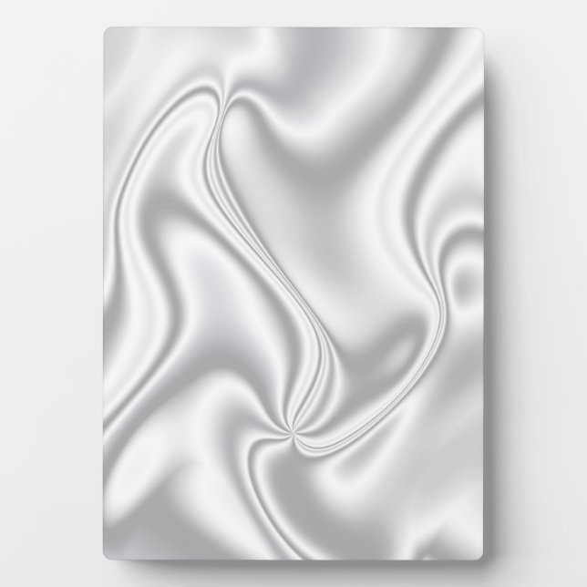 Plaque Photo Silver Satin (Devant)