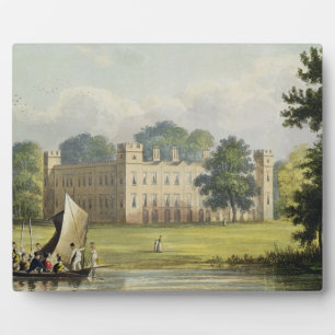 Plaque Photo Sion house, de R. Ackermann's (1764-1834) 'Repos