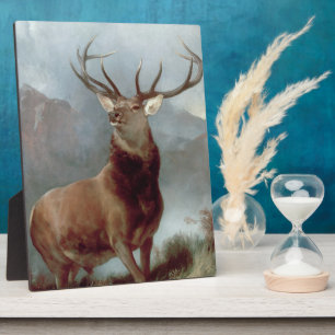 Plaque Photo Sir Edwin Landseer   Monarque du Glen, 1851
