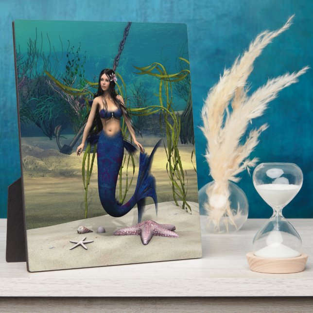 Plaque Photo Sirène (Côté)