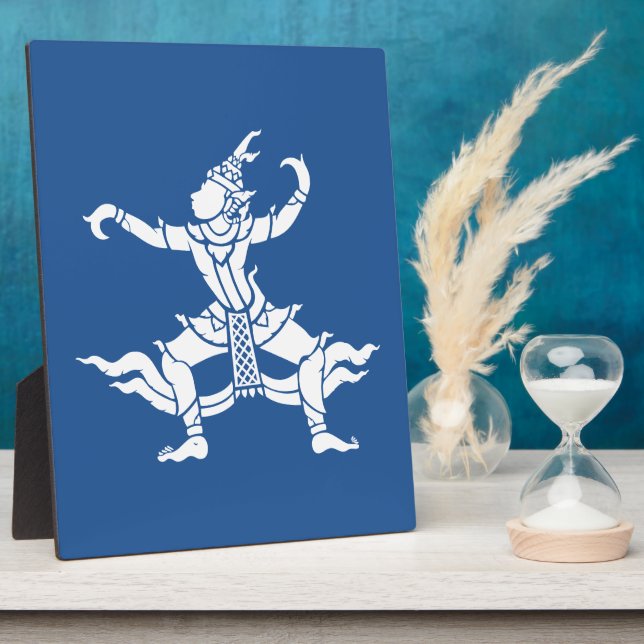 Plaque Photo SIX Danseuse thaïlandaise ⚠ Thaïlande ⚠ (Côté)