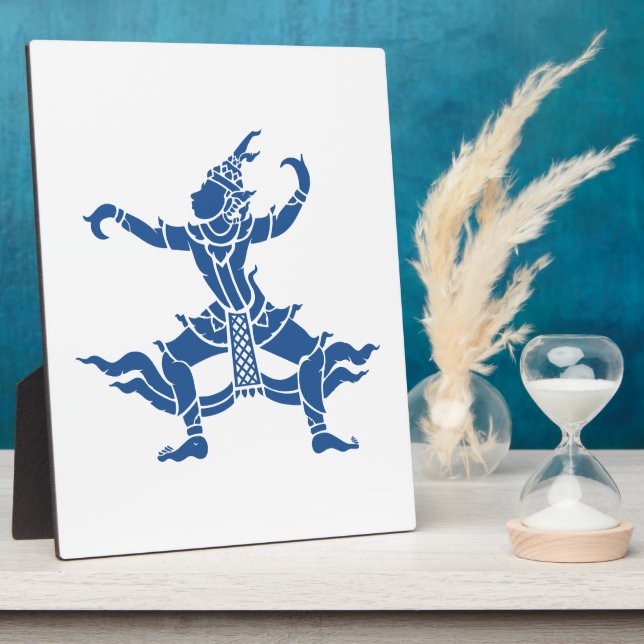 Plaque Photo SIX Danseuse thaïlandaise ⚠ Thaïlande ⚠ (Côté)