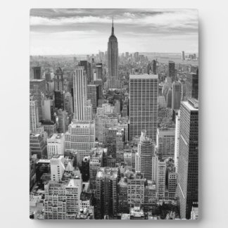 Plaque Photo Skyline de New York
