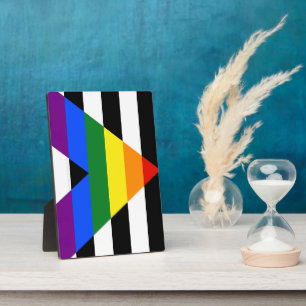 Plaque Photo SlipperyJoe's Straight Ally Drapeau gay cadeaux LG