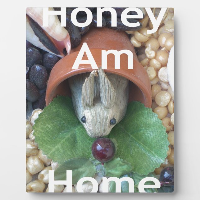 Plaque Photo Snacking de lapin mignon (Devant)