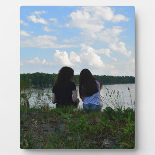 Plaque Photo Soeurs/Amis