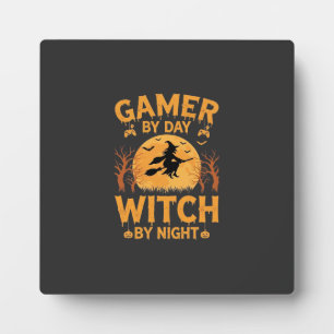 Plaque Photo Sorcière de jeu Halloween Conception de jeu