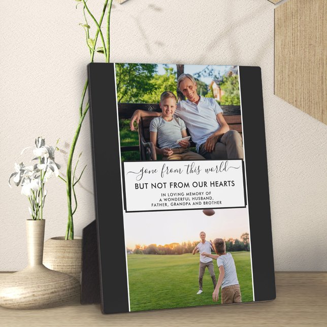 Plaque Photo Sorti de ce Monde 2 photo souvenir (Créateur téléchargé)