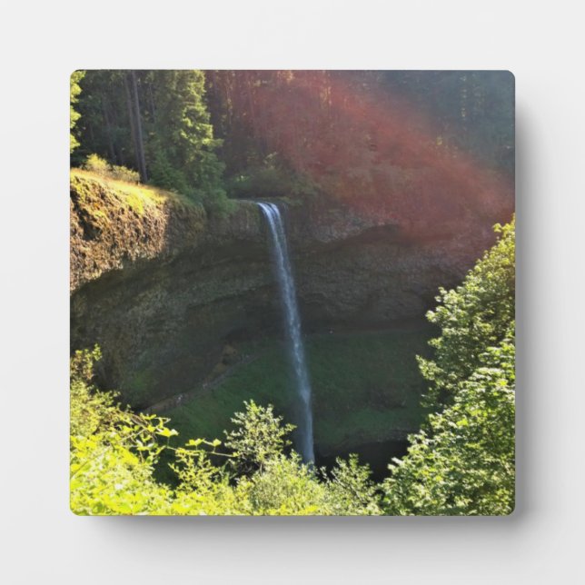 Plaque Photo South Silver Falls (Devant)