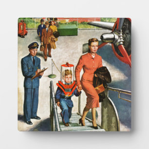 Plaque Photo Space Traveller