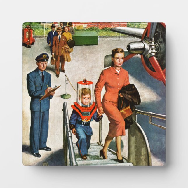 Plaque Photo Space Traveller (Devant)